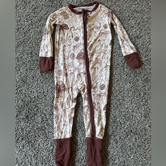 Magical Little Babes Other - Magical Little Babes Mona Bamboo Zippy Pajamas 6-12 months